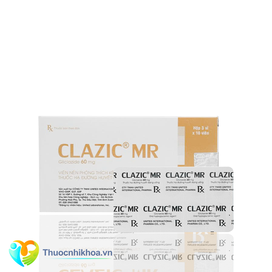 Clazic MR 60mg (Hộp 3 vỉ 10 viên)